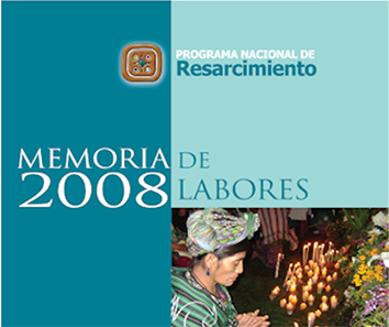 Memoria De Labores 2008 - MEMORIA VIRTUAL GUATEMALA